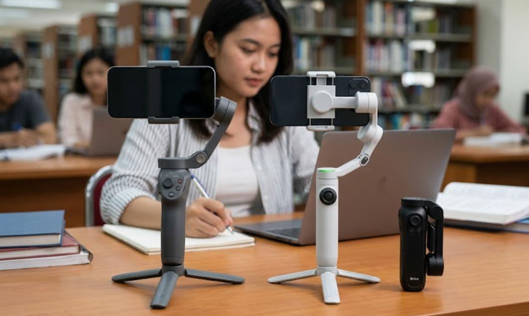 7 Gimbal Smartphone Terbaik Mei 2026 Bikin Video Sinematik Makin Smooth