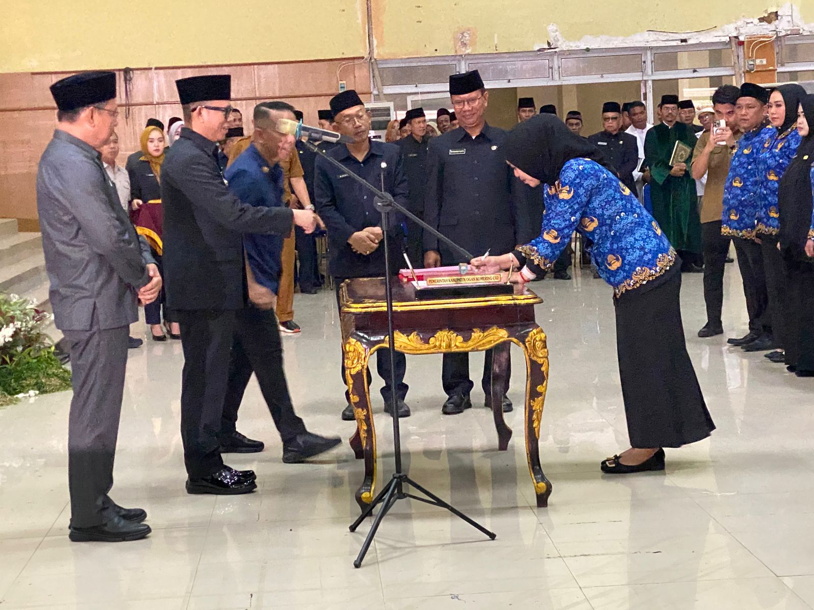 Dilantik! PPPK OKU Diingatkan Etos Kerja dan Loyalitas Negara