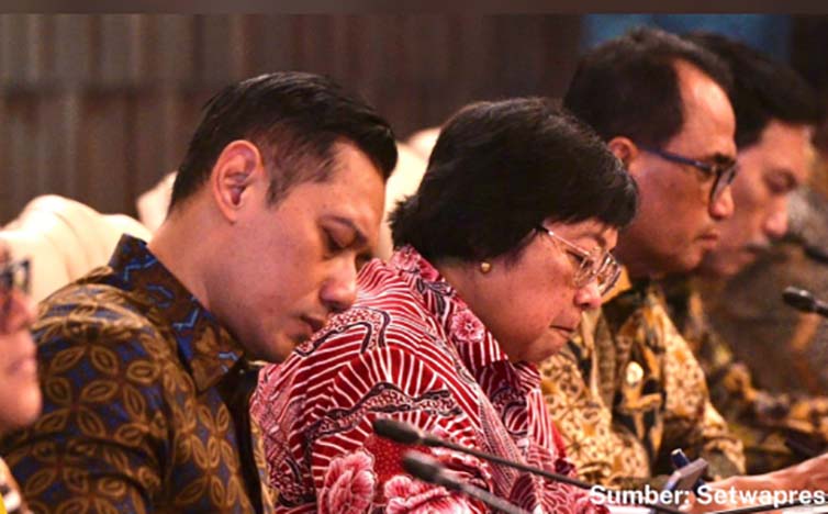 AHY Dukung Pembangunan IKN dalam Sidang Kabinet Perdana di Nusantara