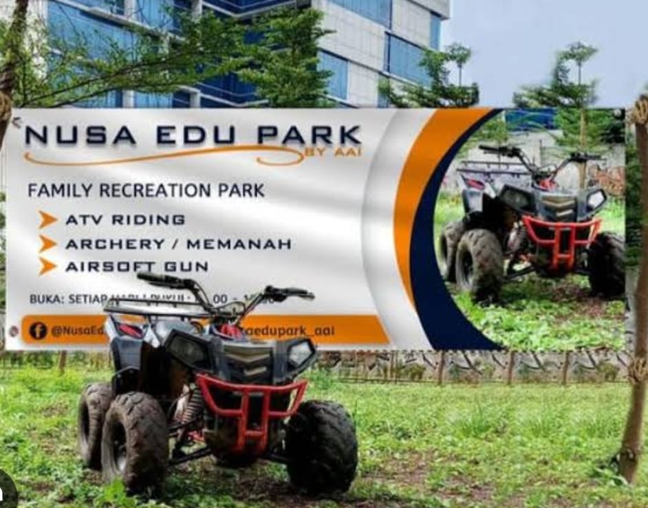 Uji Adrenalin di Nusa Edu Park, Sebuah Destinasi Wisata Terbaru dengan Beragam Fasilitas Segini Tarifnya