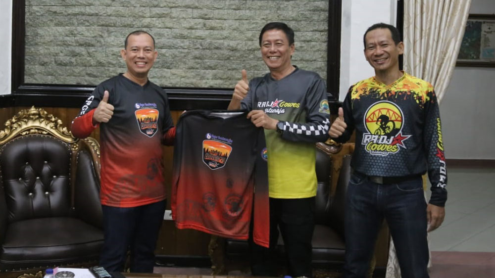 Radja Gowes Siap Ikut SRGF, Temui Pj Bupati OKU