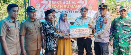 Program CSR Bedah Rumah Dimulai, Warga Terima Hunian Layak