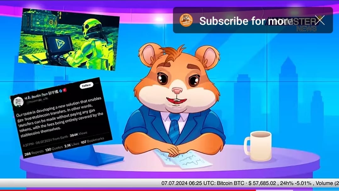 Hamster Combat Game Telegram Teknologi Blockchain TON Tembus 100 Juta Pengguna bulanan 