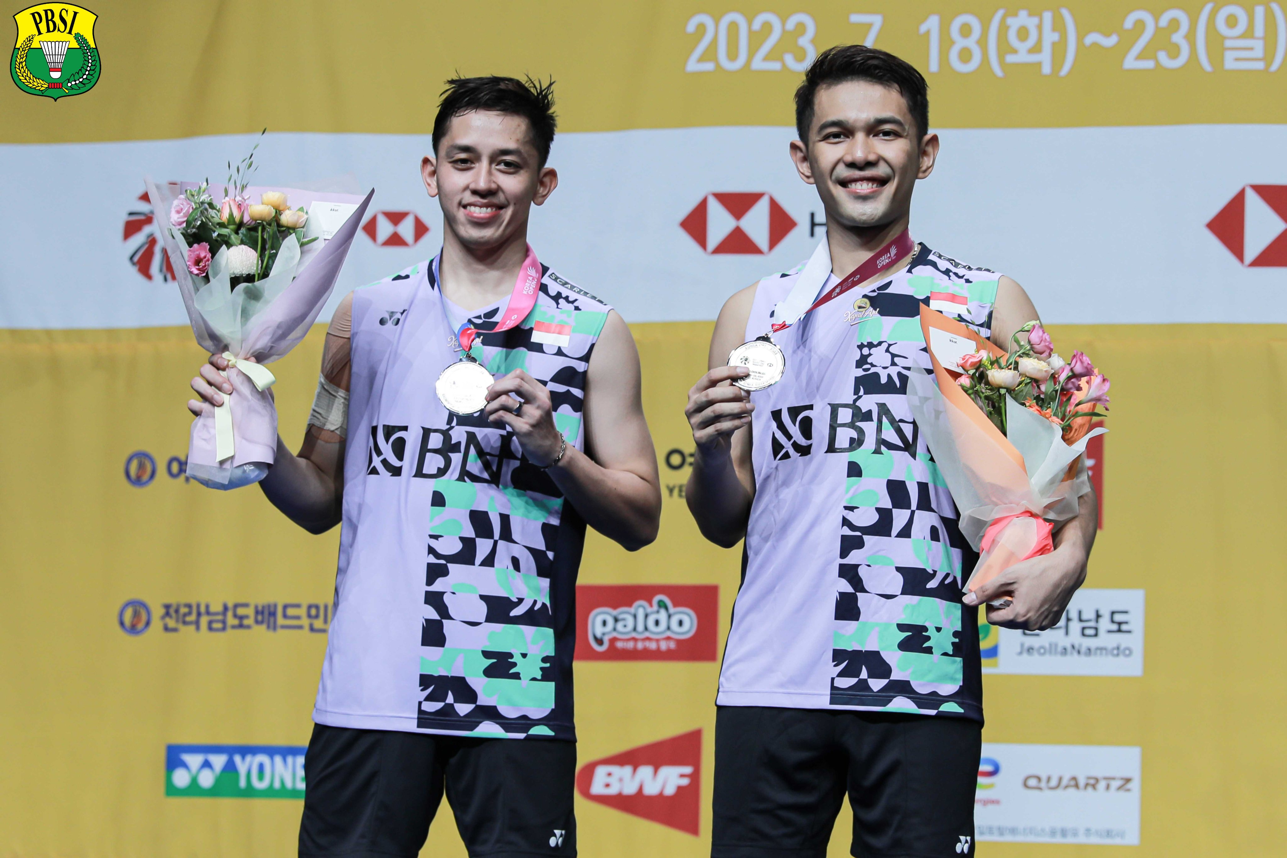Fajar/Rian Tumbang, Indonesia Tanpa Gelar di Korea Open 2023