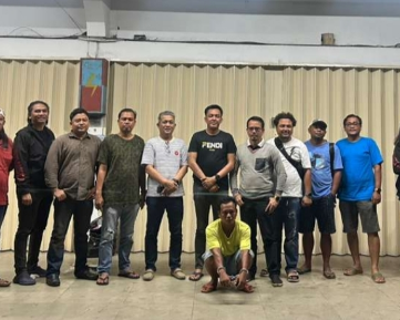 Terduga Pelaku Pembunuhan Seorang Buruh di OKU tertangkap di Jambi
