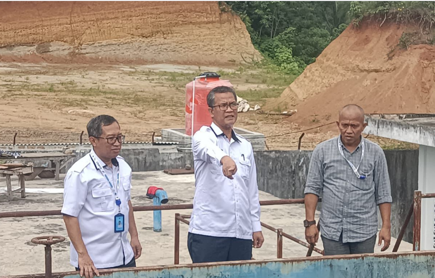 Hasan HD Nahkodai Sementara Perumda Tirta Raja