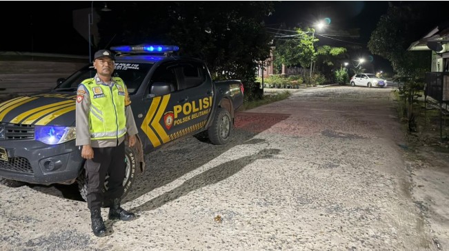 Patroli Hunting Polsek Belitang III Sasar Titik Rawan