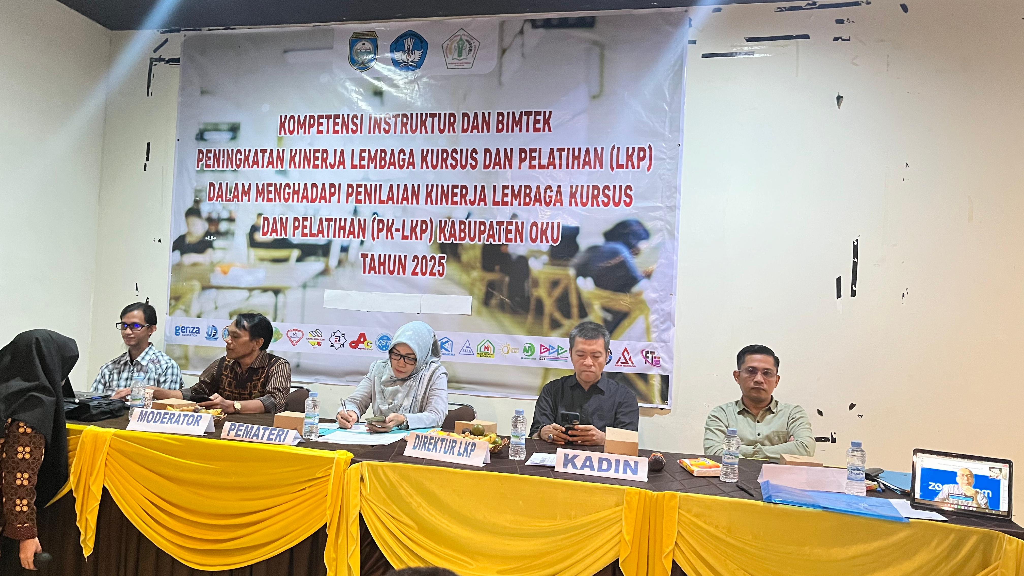 Disdik OKU Genjot Kualitas LKP Kompeten Hadapi Dunia Kerja