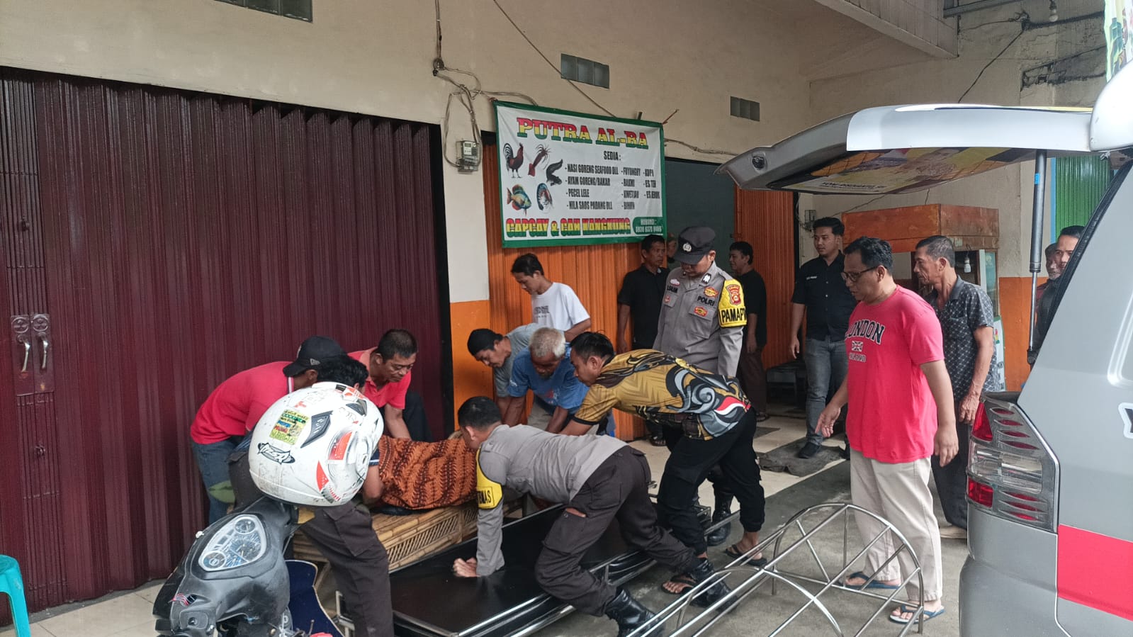 Pria di Baturaja Ditemukan Tak Bernyawa di Pertokoan, Keluarga Tolak Autopsi ?