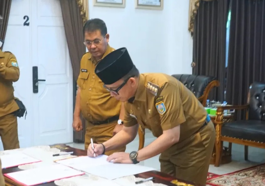 Pemkab OKU Buka Tahun Anggaran 2026  dengan Perjanjian Kinerja OPD dan Kecamatan