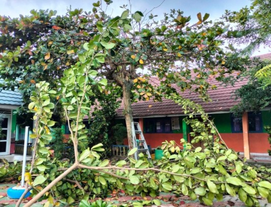 Sambut Ramadan 1447 H, Gelar Gotong Royong Bersihkan Lingkungan Sekolah