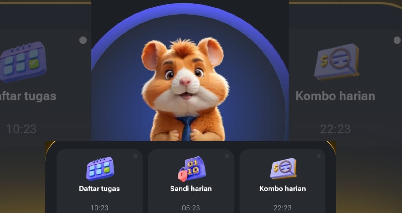 Ini Cara Klaim Sandi Harian Game Hamster Kombat Dibuka, Pertanda Listing Dimulai? Bonus Dikirim ke Wallet TON