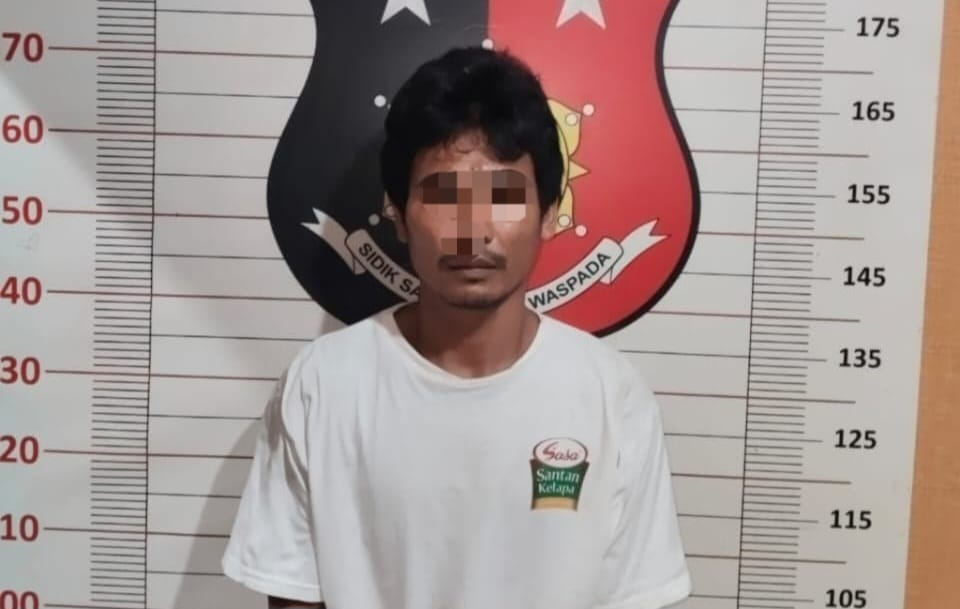 Pria di OKU Ditangkap usai Bobol Rumah Lewat Atap Kerugian Capai Rp5 Juta