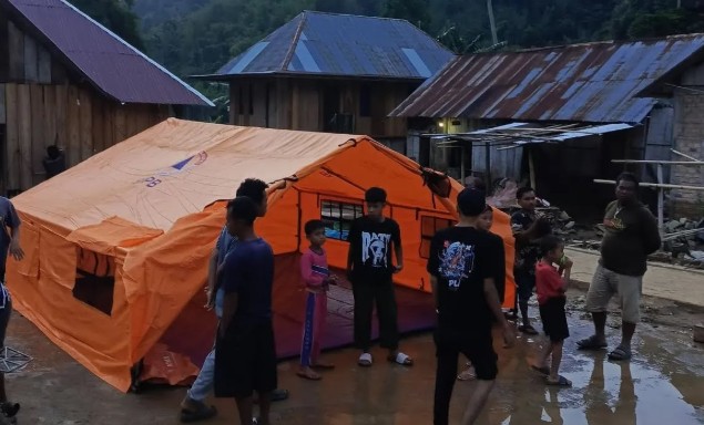 BPBD Dirikan Posko dan Dapur Umum untuk Korban Banjir Bandang OKU Selatan