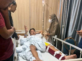Atlet Futsal OKU Alami Patah Tulang Akibat Tekel Keras