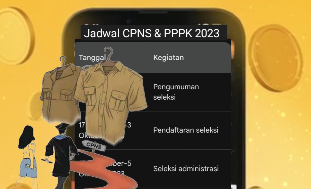 Jadwal Rekrutmen Seleksi CPNS dan PPPK 2023 Lengkap! Simak Disini