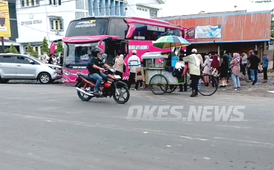 Arus Balik Lebaran Memuncak di OKU, Tiket Bus Melonjak hingga Rp750 Ribu