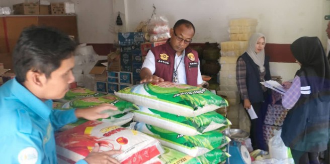 Satgas Pangan Gelar Sidak, Pastikan Harga Beras Sesuai HET dan Stok Aman