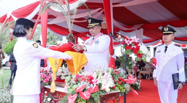 HUT RI ke-80, Bupati Abusama Ajak Warga Isi Kemerdekaan dengan Kerja Nyata
