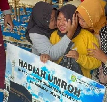 Honorer Raih Hadiah Umrah dari Gubernur Sumsel Bilang Mimpi Begini Sebelum ketiban rezeki nomplok