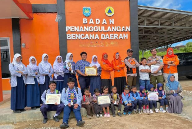 Siswa SMPN 1 Muaradua Juara Dua Lomba Video Kreatif Hari Kesiapsiagaan Bencana 2025