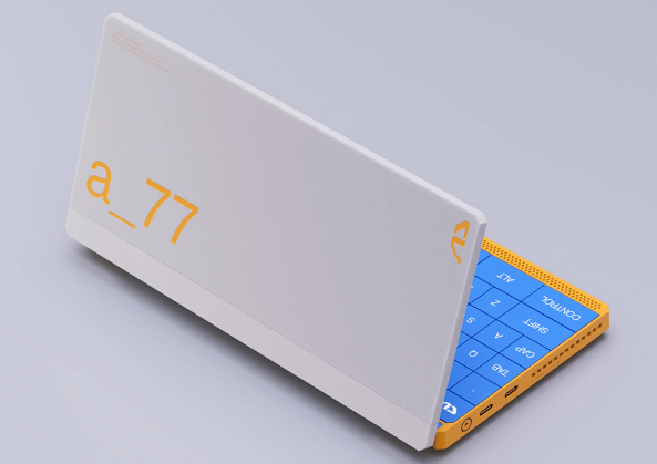 a_77 Series BLP1: Konsep Laptop Mini Warna-Warni dari Desainer Microsoft 