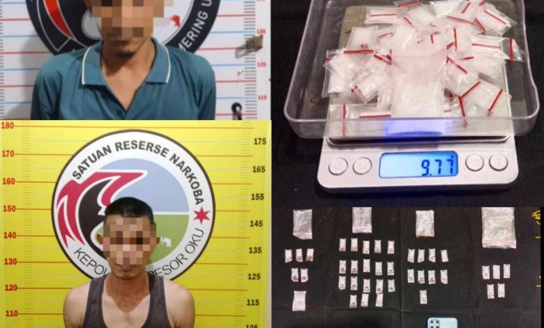Polres OKU Bongkar 50 Paket Sabu dari Pelayanan 110
