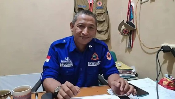 BPBD OKU Timur Siaga Karhutla, Satu Titik Panas Terdeteksi