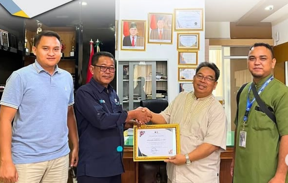 Kantor Pertanahan OKU Raih Penghargaan dari PT KAI