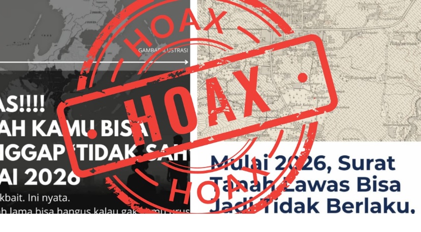 Isu 2026 Tanah Girik Diambil Negara Hoaks, Ini Penjelasan Resmi ATR/BPN