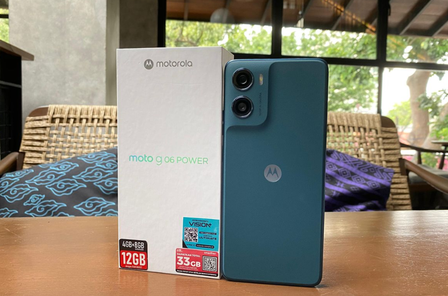 Alternatif Terbaik HP Murah 2026? Motorola G06 Power Punya Fitur Menarik