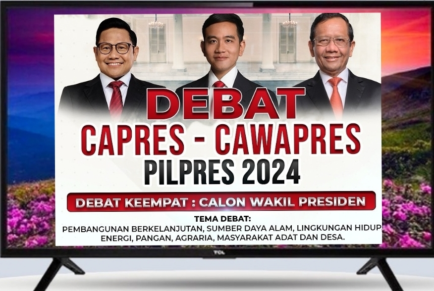 Live di Sini, Debat Keempat Cawapres, Ini Tema dan Para Panelisnya