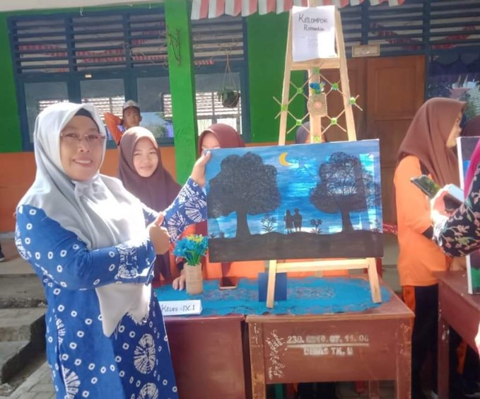 Kembangkan Bakat dan Minat Siswa, Gelar Pameran Seni Lukis