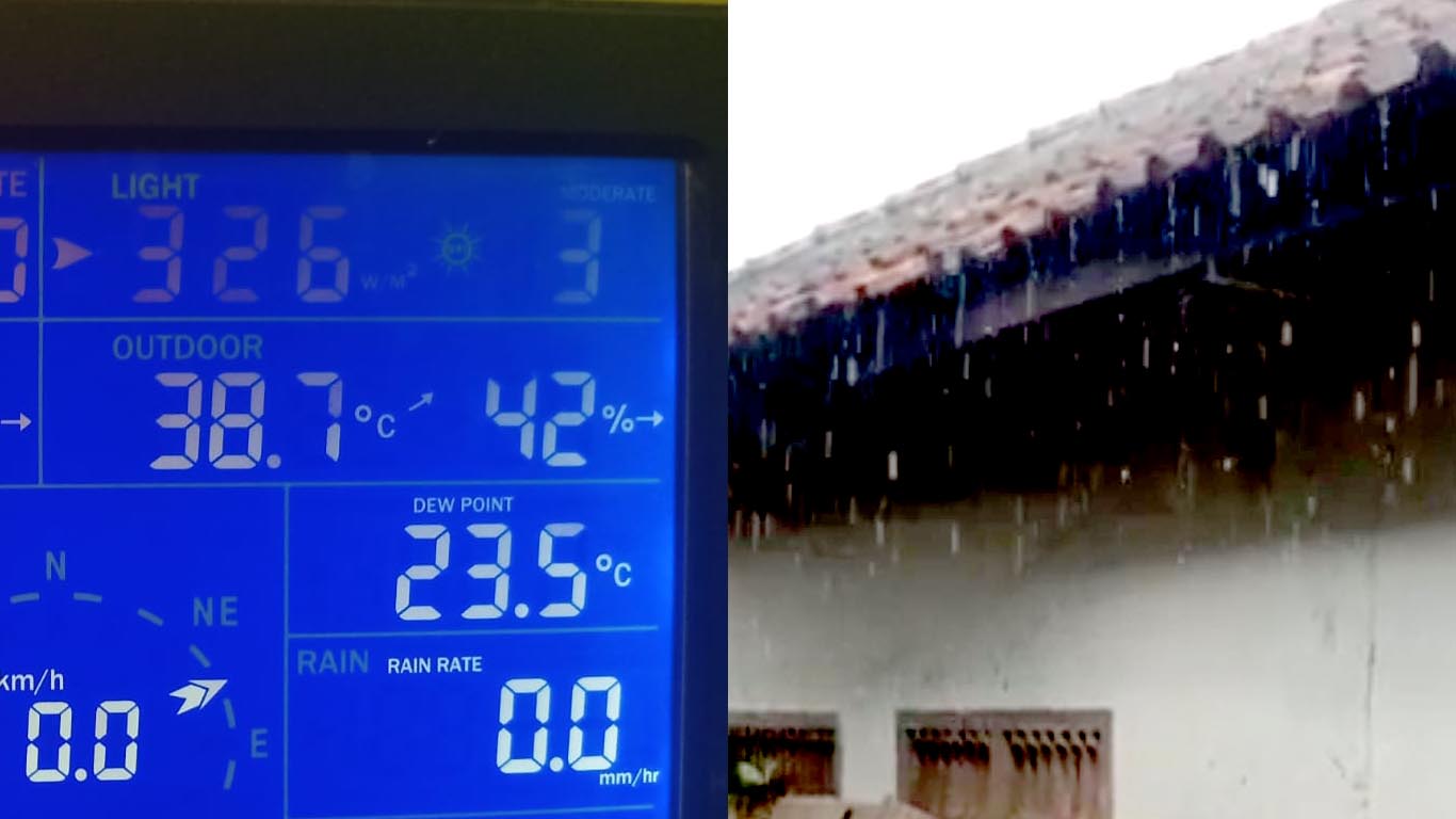 Baturaja Diguyur Hujan, BPBD OKU Ingatkan Cuaca Ekstrem