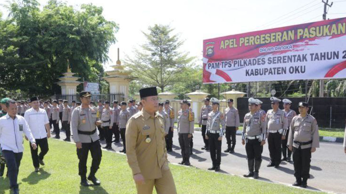 514 Personil Gabungan Siaga di 54 Pilkades 