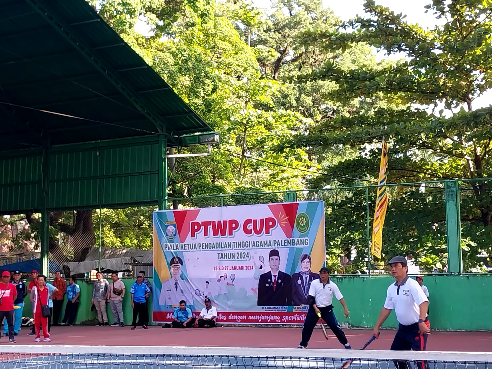 Cari Bibit Atlet Tenis Berkualitas, PTWP Cup Diikuti Perwakilan 12 Pengadilan Agama Se Sumsel   