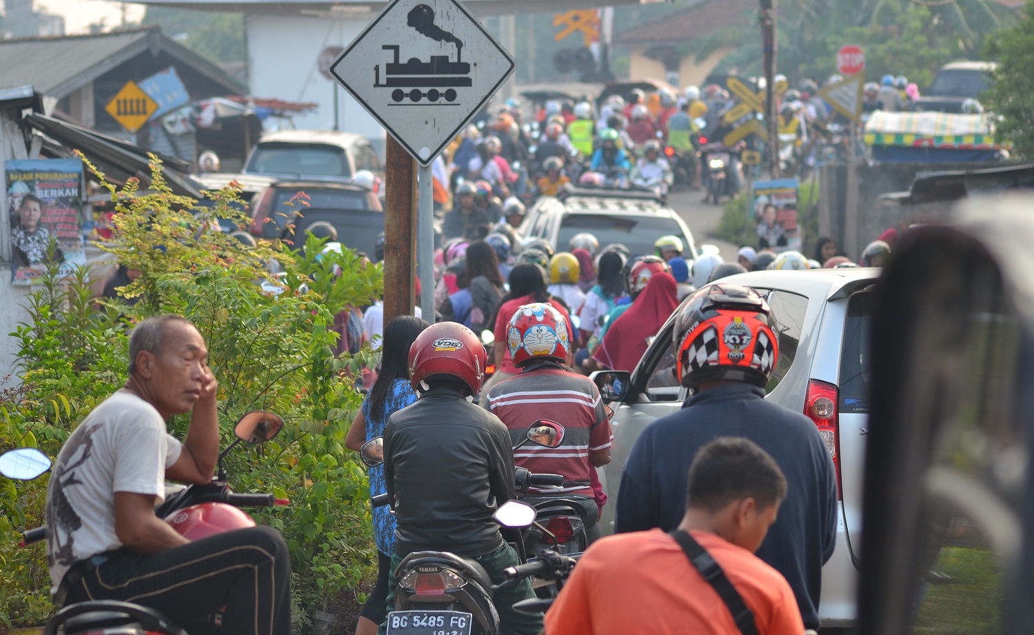 Ini Solusi Kemacetan di Perlintasan KA di Pasar Tempel