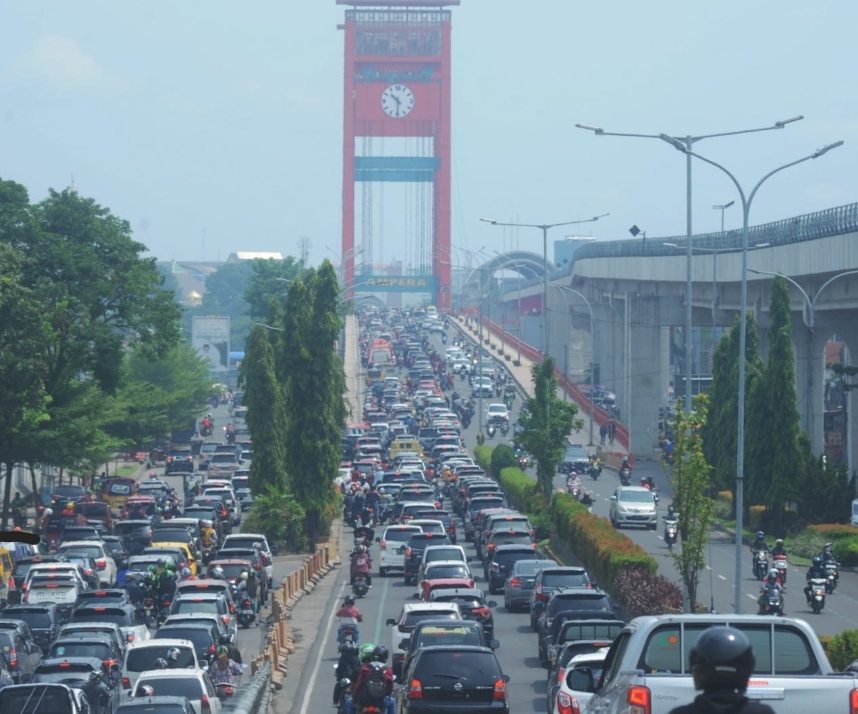 Sholat Ied Idul Adha 2023 Jembatan Ampera Tutup 3 Jam