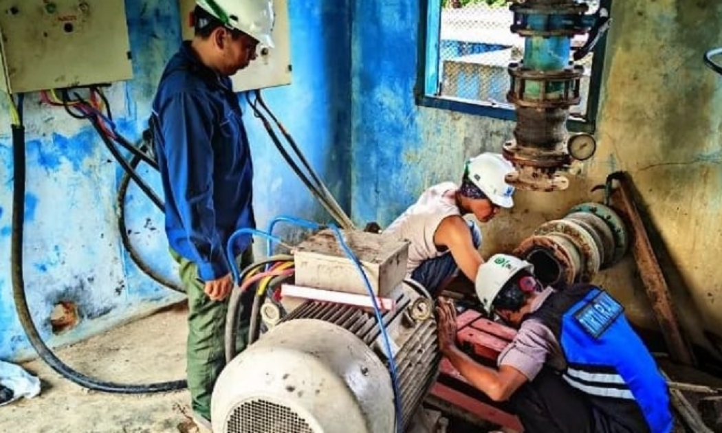 Pipa Induk Bocor, Pasokan Air Sebagian Wilayah Baturaja Tersendat 2 Hari