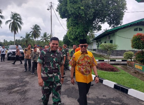 Silaturahmi ke Puslatpur Martapura, Bupati OKU Bahas Sinergi dan Potensi Daerah