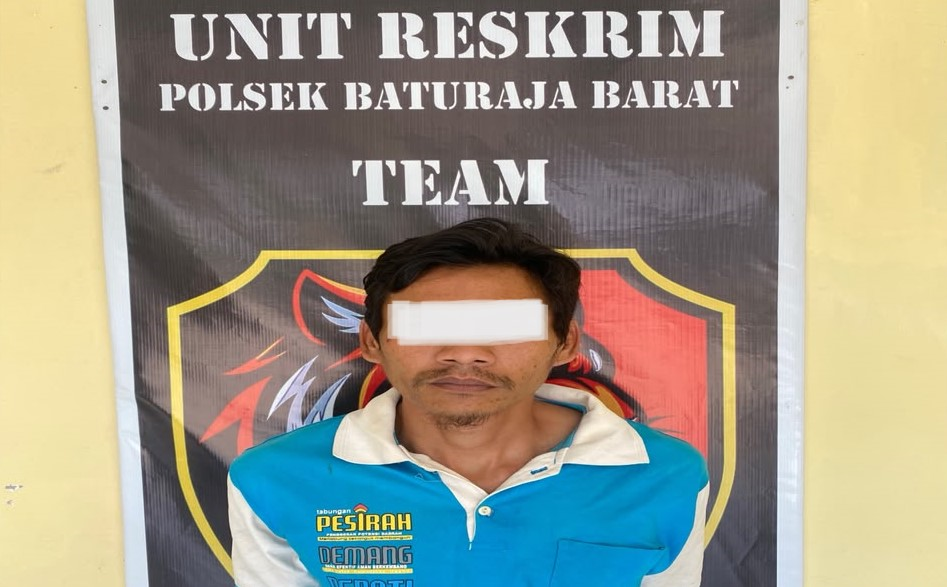 Ditangkap  Diduga Mencuri di Rumah Warga OKU 