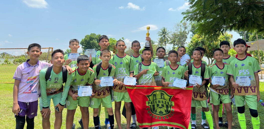 SSB Palembang Soccer Skill Raih Juara 2 Pada  Turnamen Sepak Bola Bekang Sriwijaya 2024 U-13