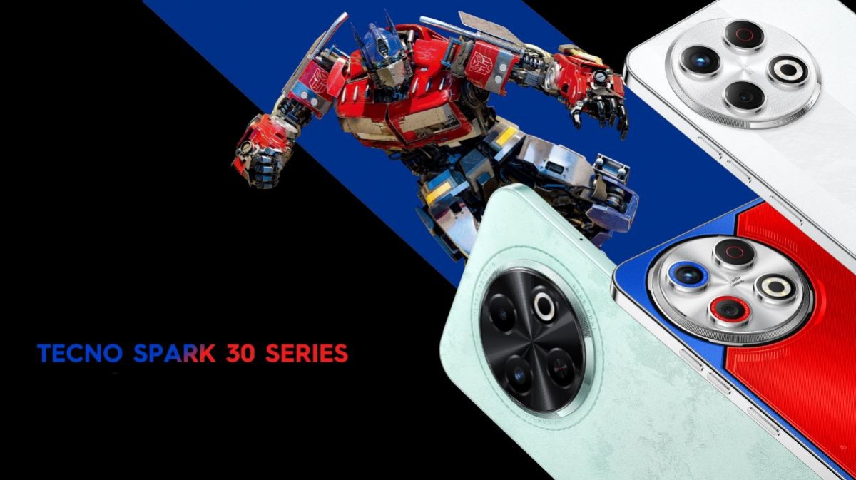 Tecno Meluncurkan Spark 30 Series dengan Edisi Khusus Transformers