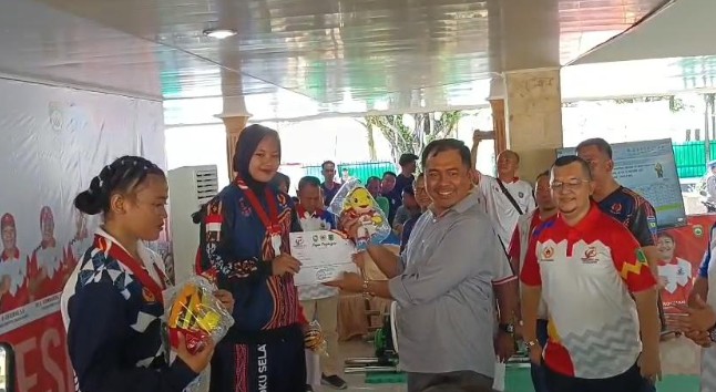 Marta Lena Sumbang Tiga Emas di Porprov Sumsel XV 2025