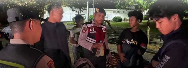 Beri Pembinaan hingga Tindakan Tegas Terhadap Pemuda Nongkrong Malam Hari