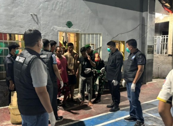 Lapas Kelas IIB Muaradua Gelar Razia Gabungan, Barang Terlarang Disita