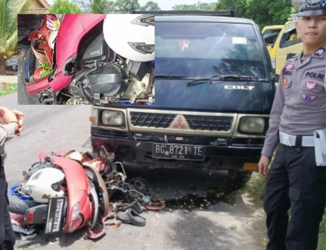 Kronologi Pemotor di OKU Tewas Kecelakaan di Tikungan Maut Akibat Beradu dengan Truk
