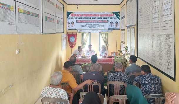 Sosialisasi Bahaya Asap Rokok, Warga Diajak Ciptakan Lingkungan Sehat