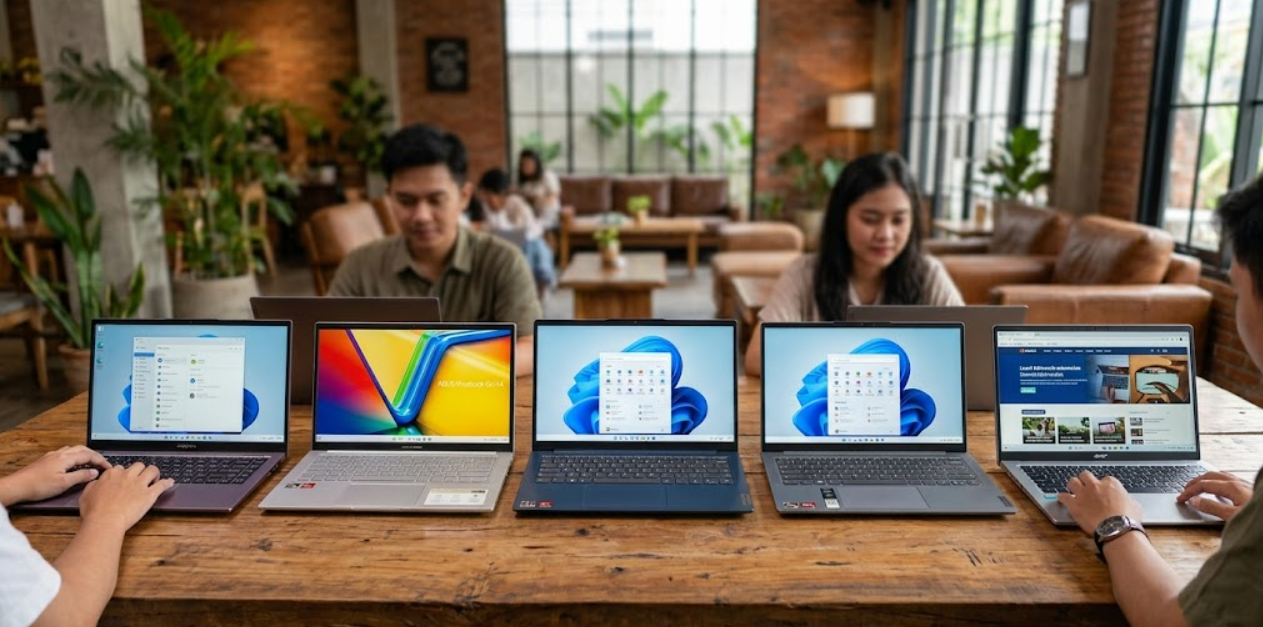 5 Laptop AI Murah 2026 yang Sudah Punya NPU Kencang, Cocok untuk Pelajar hingga Content Creator