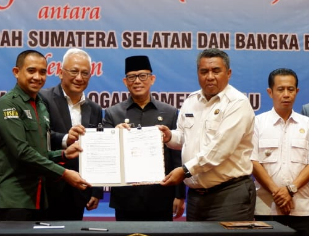 Pj Bupati OKU Soal Karhutla Meningkat: Ada Bantuan dari pusat Dana Sebesar Rp5 Miliar 